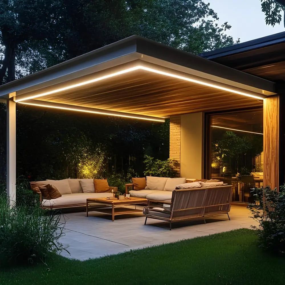 Motion Sensor LED Strip Light | 3 Lighting Modes with Remote Control | IP65 Waterproof, Battery or USB Powered