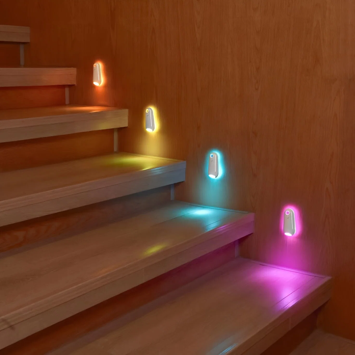 Motion Sensor Night Light | Halo Glow, Downward Beam