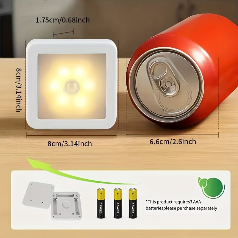 Motion-Sensor Wall Sconce | Battery Night Light For Hallways