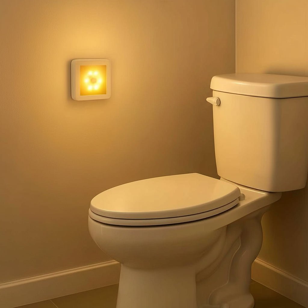 Motion-Sensor Wall Sconce | Battery Night Light For Hallways