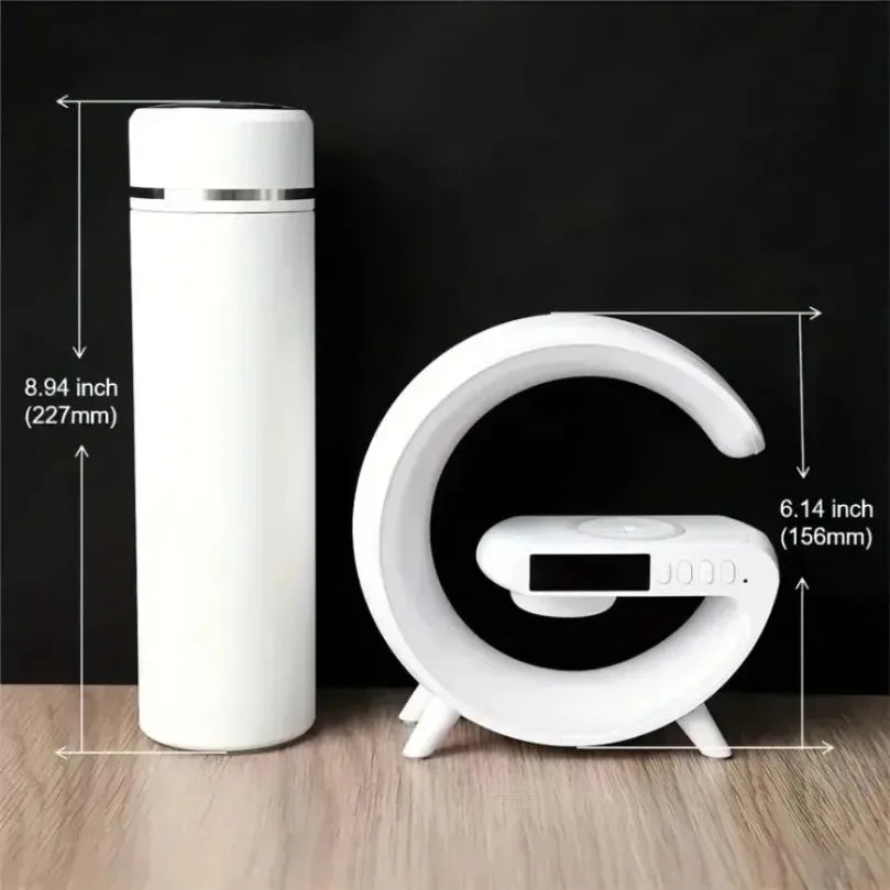 Multifunction Wireless Charging Lamp – Bluetooth Speaker & LED Light | Desk Use 2