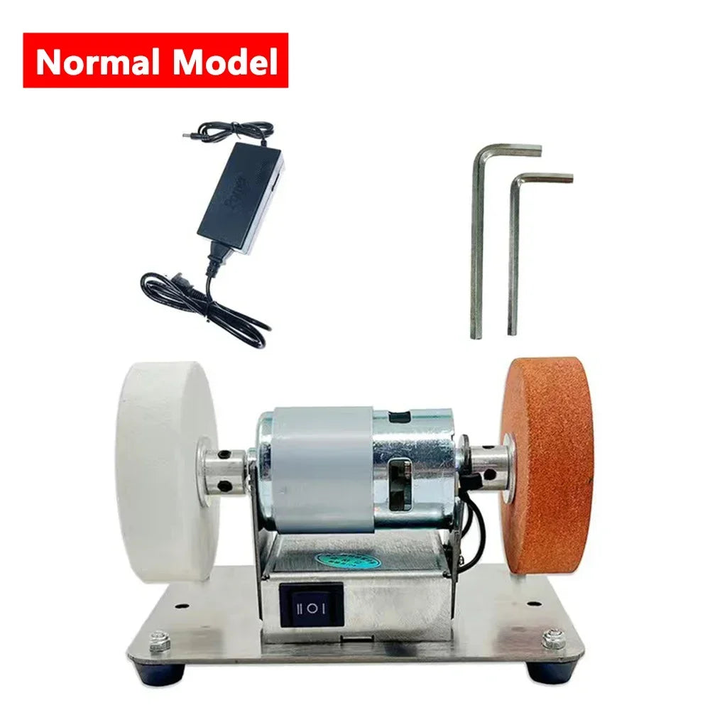 Multipurpose Mini Sharpener | Dual Wheel Bench Grinder