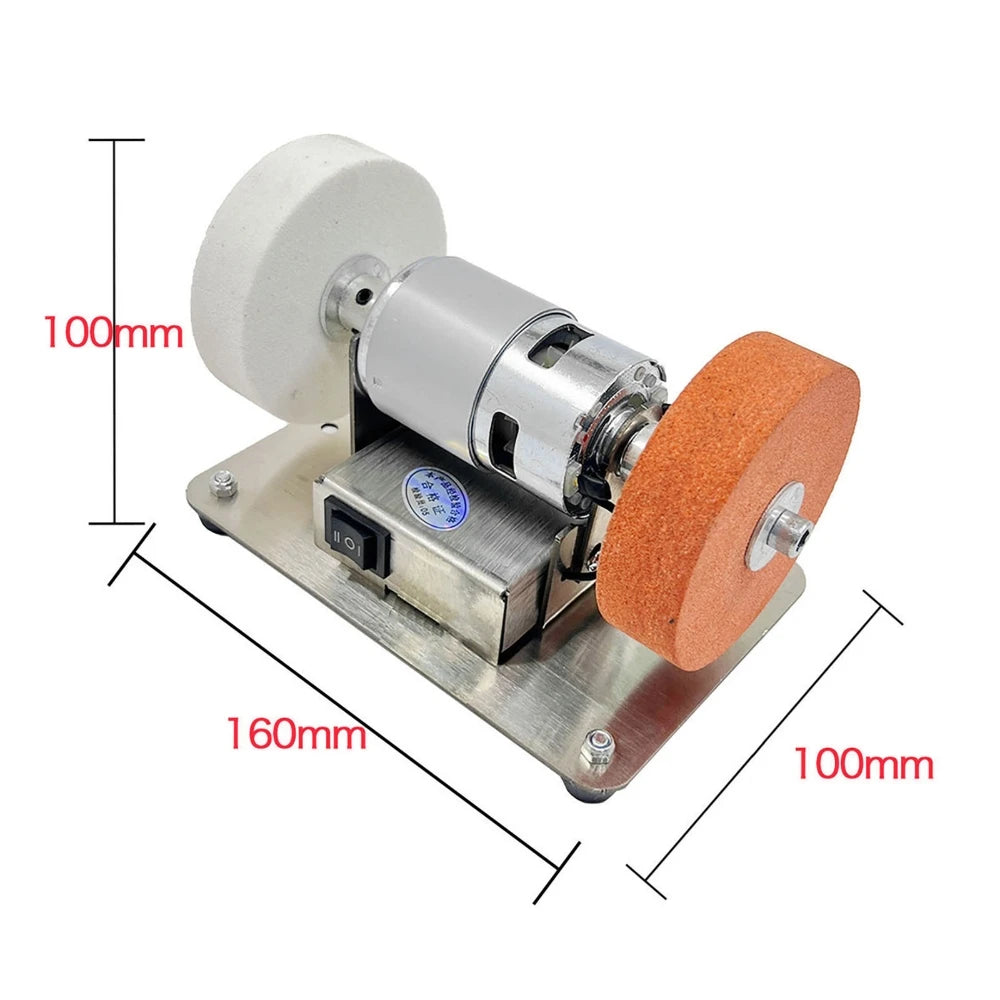 Multipurpose Mini Sharpener | Dual Wheel Bench Grinder