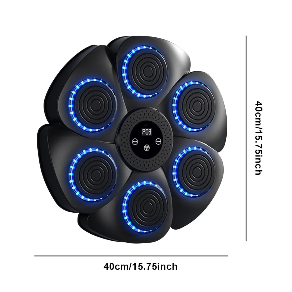 Music Boxing Machine – Reaction Training & Fitness | Wall Mounted Boxing Trainer for Home Workouts 6