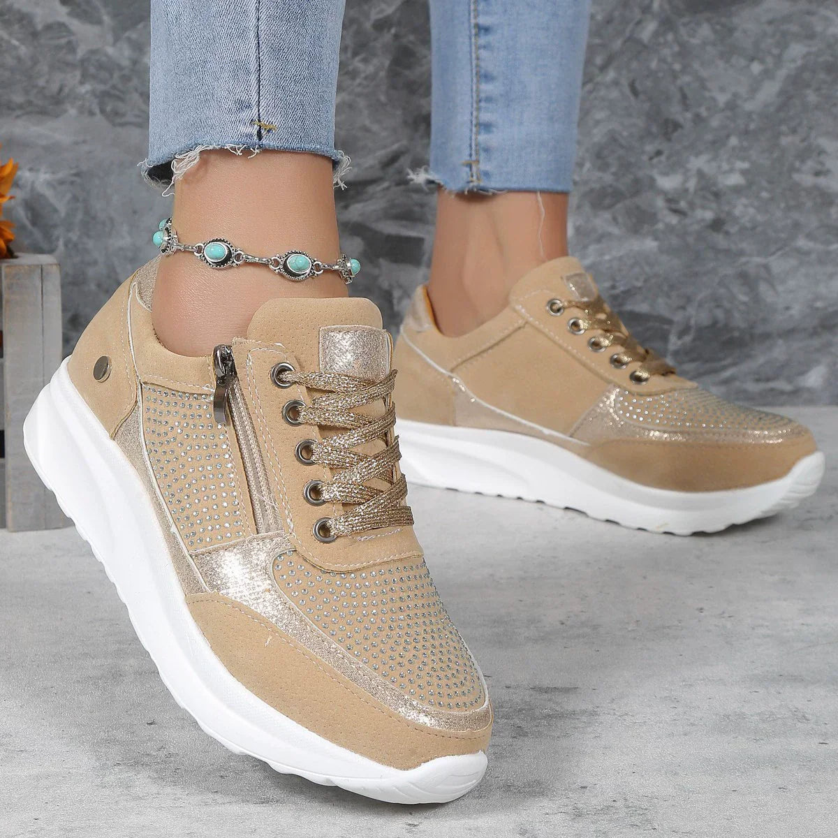 Naomi | Walking Shoes for Women – Orthopedic Support & Breathable Design