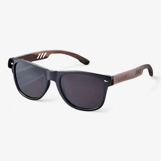 NatureVision | Polarized Sunglasses with Wooden Temples - UV400 Eye Protection 0