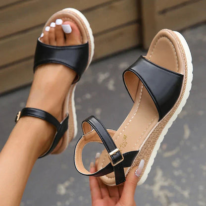 Nevaeh | Women's Sandals - Strappy Design with Cushioned Sole for Comfort 0