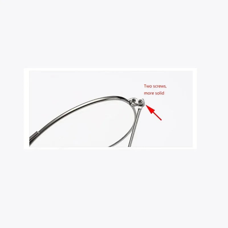 Night Driving Glasses Glass Lens | Anti-Glare Metal Frame | UV400 Protection Reduces Headlight Glare for Safer Evening Drives