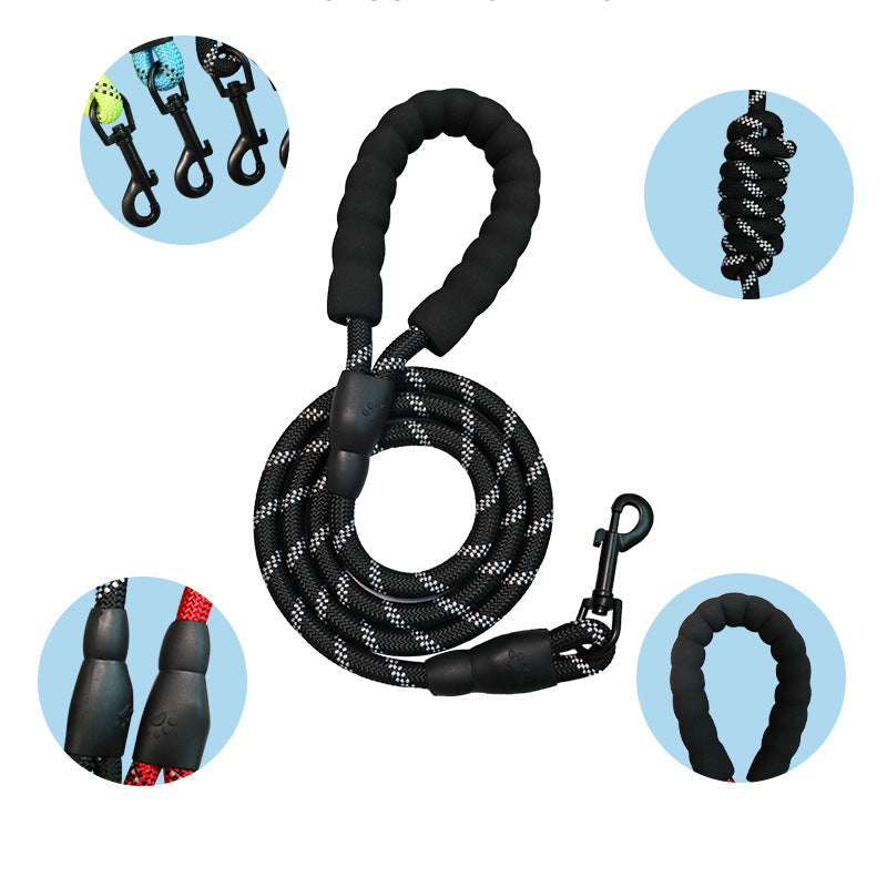 No-Pull Dog Harness Reflective Adjustable Breathable with Metal D-Rings