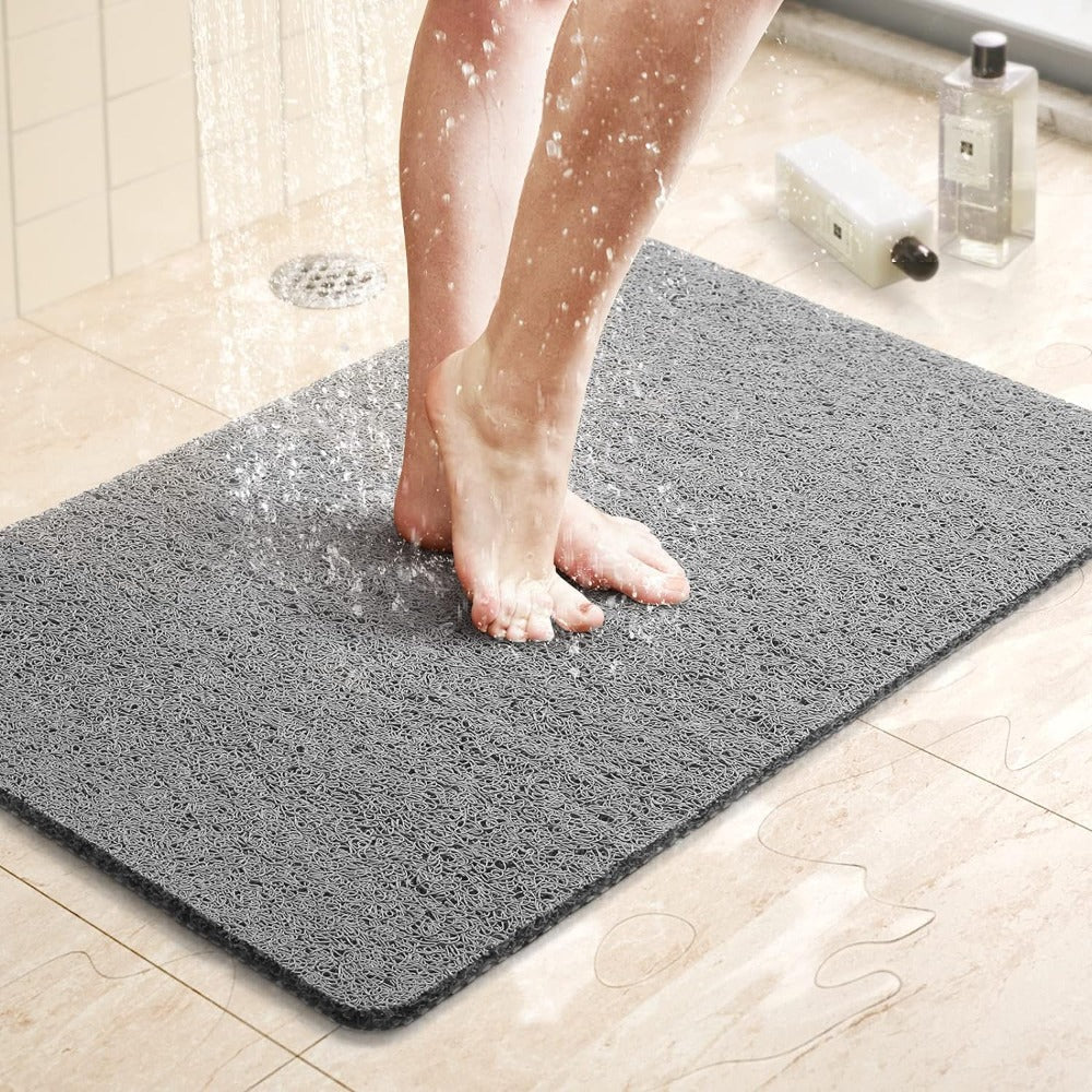 Non-Slip Shower Mat | Quick-Drying Textured Bath Mat