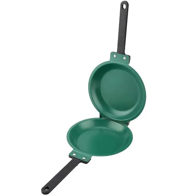 NonStick Pan | Two Hinged Sides That Flip Together