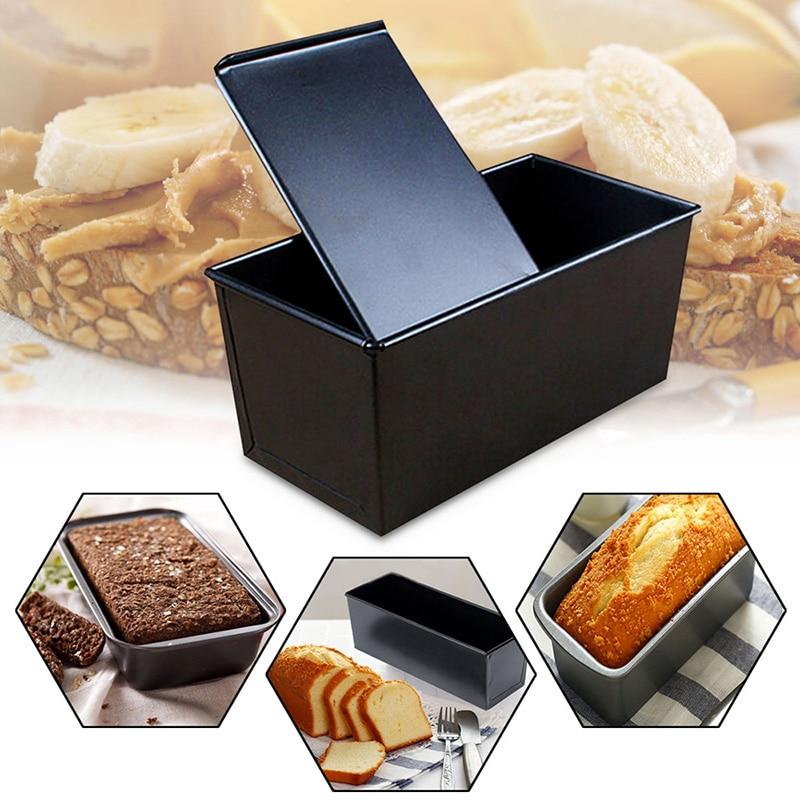 Nonstick Rectangle Bread Loaf Baking Pan With Lid 1