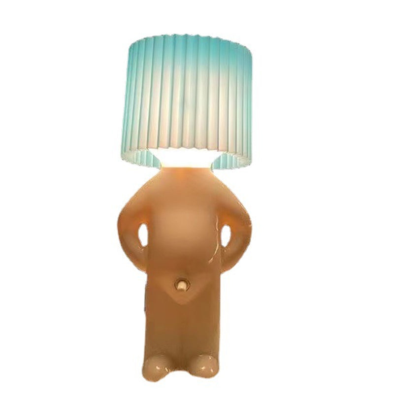 Novelty Figure LED Night Light Lamp | Plastic Frame with Plug-In Base | Soft Ambient Glow for Decor and Reading