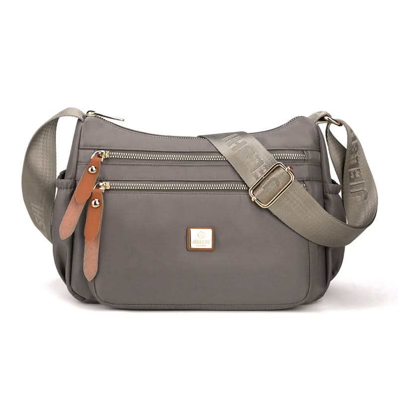 Nylon Shoulder Bag | Compact Design With Multiple Pockets - Durable & Stylish