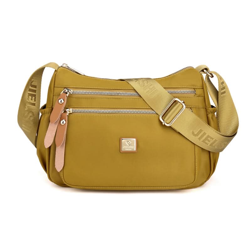 Nylon Shoulder Bag | Compact Design With Multiple Pockets - Durable & Stylish