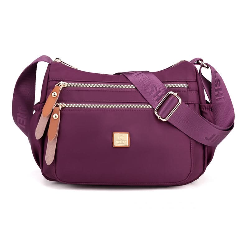 Nylon Shoulder Bag | Compact Design With Multiple Pockets - Durable & Stylish