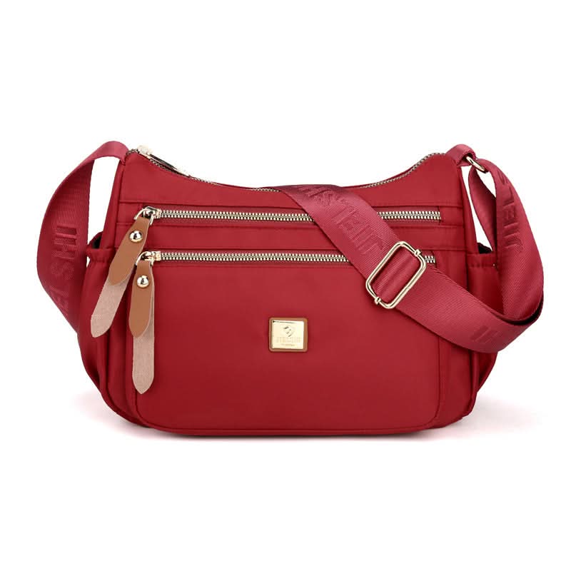 Nylon Shoulder Bag | Compact Design With Multiple Pockets - Durable & Stylish
