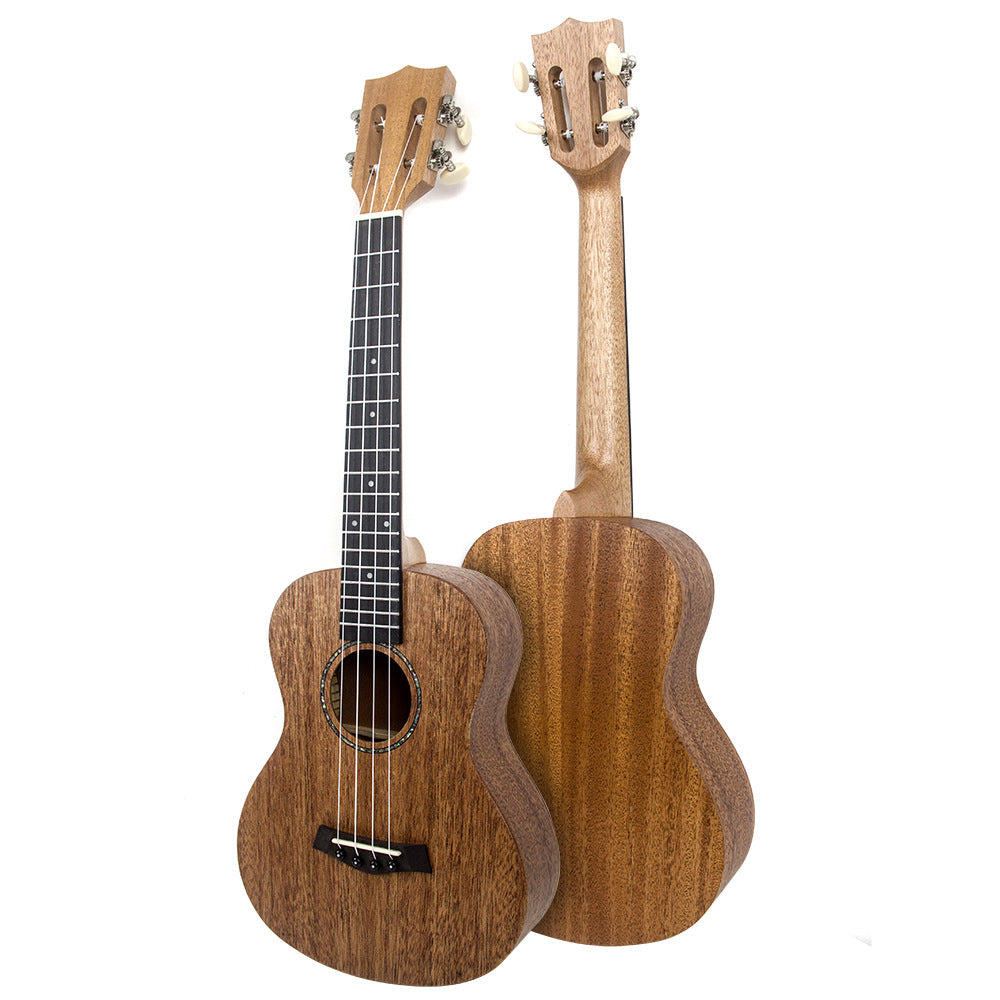 21-Inch Mahogany Ukulele | Includes Case, Tuner and Strap | Birch, Classical Pink or Natural Finish, Smooth Fingerboard 3
