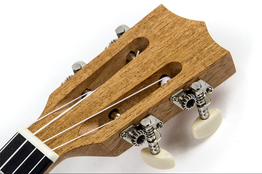 21-Inch Mahogany Ukulele | Includes Case, Tuner and Strap | Birch, Classical Pink or Natural Finish, Smooth Fingerboard 2