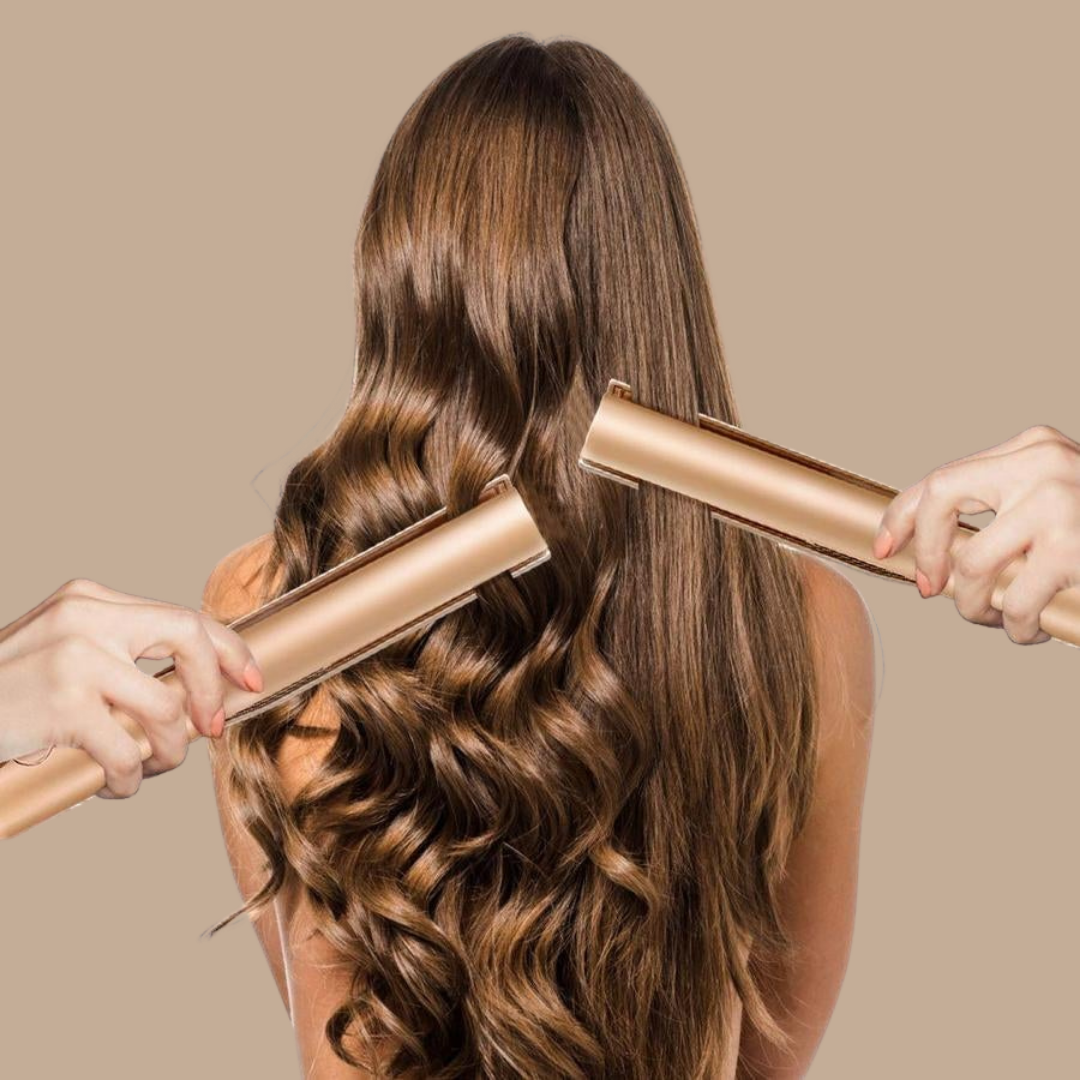 2-in-1 Hair Straightener and Curler | Ceramic Plates, Ionic Technology, 230°C Max | Frizz-Free Styling in Minutes 4