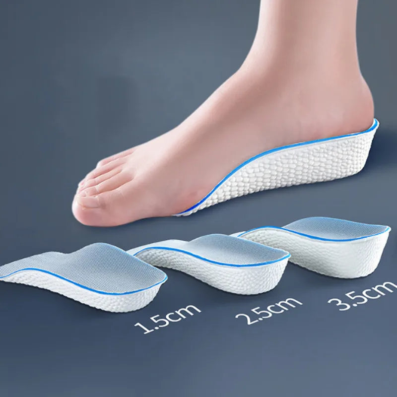 Orthopedic Insoles | Cushioned Half Lift, Three Heights