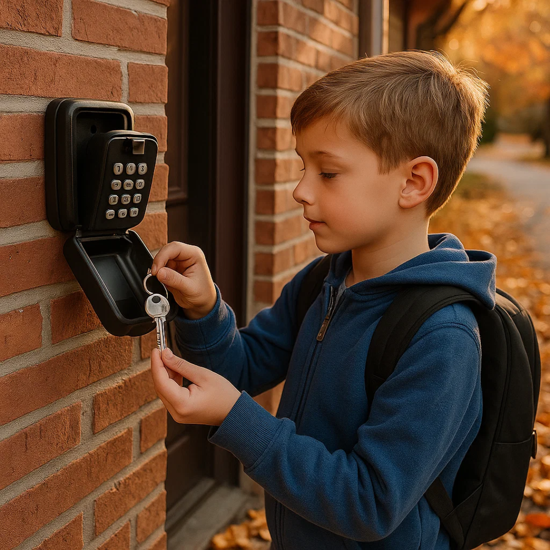 Outdoor Key Box | Wall Mounted Combination Key Safe