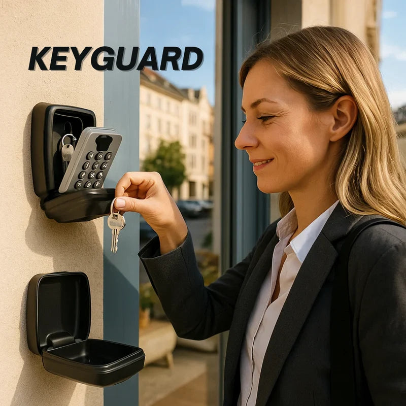 Outdoor Key Box | Wall Mounted Combination Key Safe