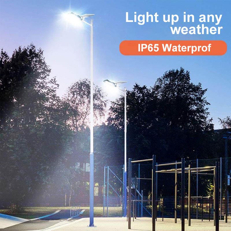 Outdoor Solar LED Lamp 200W COB | Motion, Twilight Sensor & Remote Control | Weatherproof 360° Outdoor Wall Light