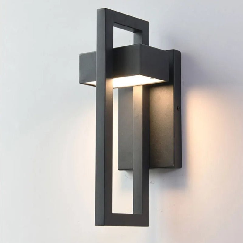 Outdoor Wall Light – Modern Up and Down Design for Garden Illumination