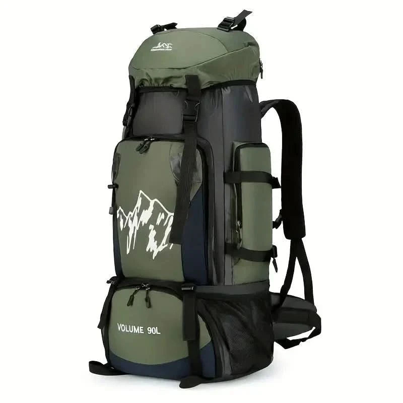 OutdoorHaven | 90L Waterproof Travel Backpack - Ergonomic Design