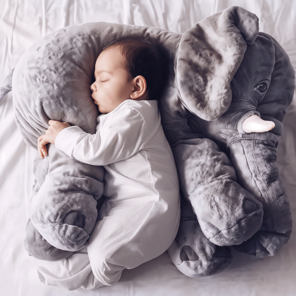 PLUSHELEPHANT – Super soft & comfortable for cozy cuddle moments 0