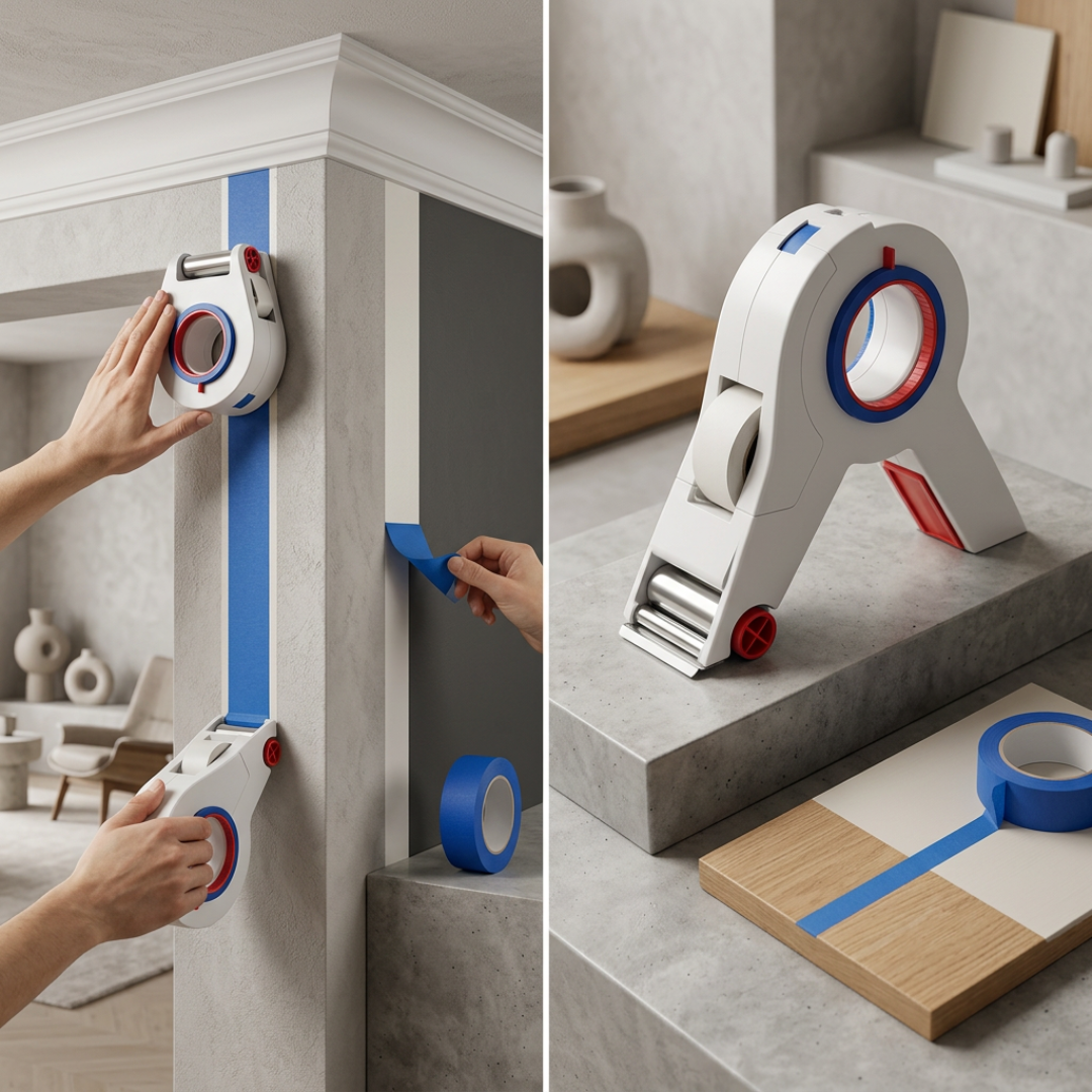 Painter's Tape Applicator | EdgeFit Precision Masking Tool