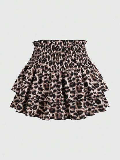 Pariaura | Women's Midi Skirt – Floral Print with Comfortable Waistband 12