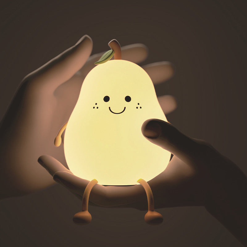 Pear Shaped Night Light With Soft Adjustable Glow 5