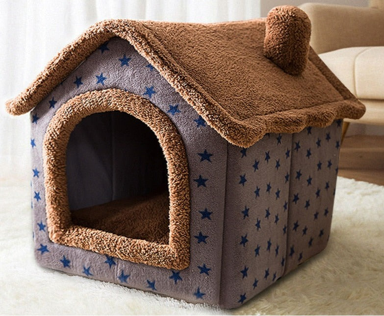 Pet House | Enclosed Cave Bed With A Removable Cushion