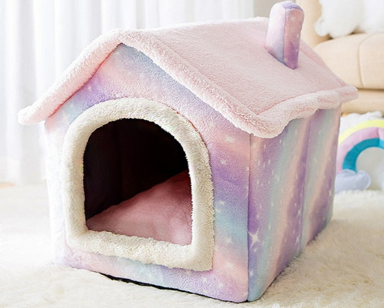 Pet House | Enclosed Cave Bed With A Removable Cushion