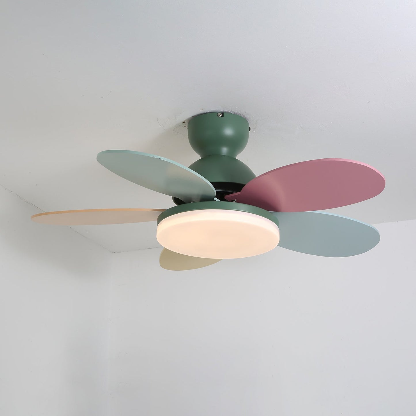 PetalFan | Modern Ceiling Fan With LED Light – Petal Design 1