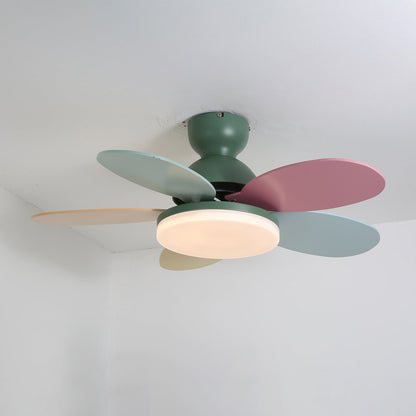 PetalFan | Modern Ceiling Fan With LED Light – Petal Design 1