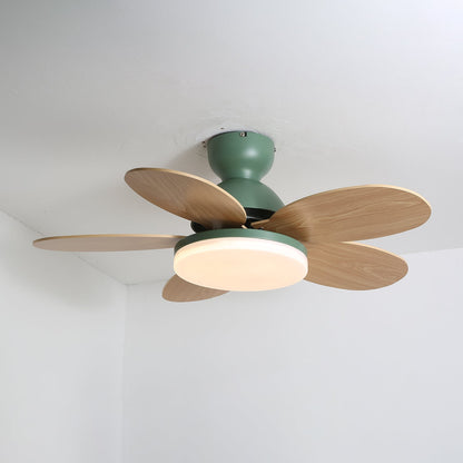 PetalFan | Modern Ceiling Fan With LED Light – Petal Design 4