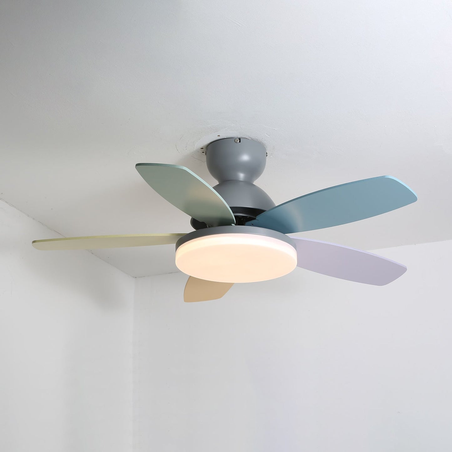 PetalFan | Modern Ceiling Fan With LED Light – Petal Design 6