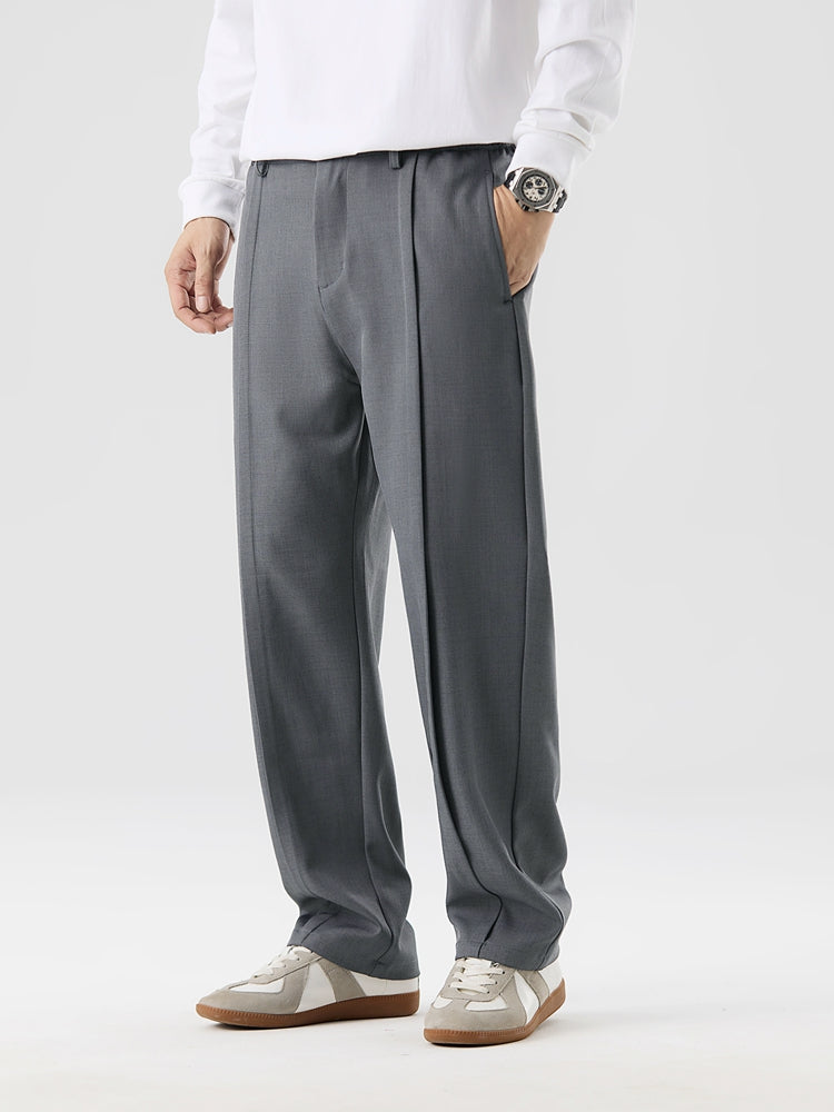Pleated | Summer Pants – Relaxed Fit with Front Pleat 0