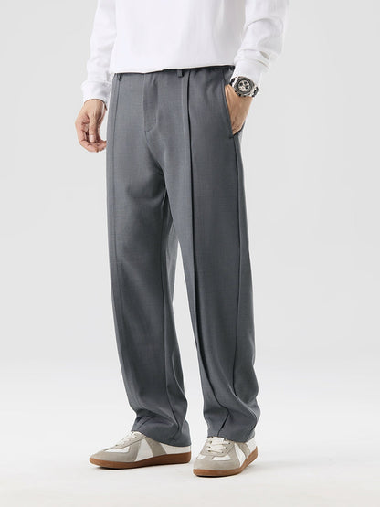Pleated | Summer Pants – Relaxed Fit with Front Pleat 0