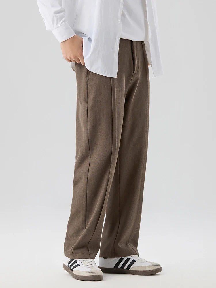 Pleated | Summer Pants – Relaxed Fit with Front Pleat 2