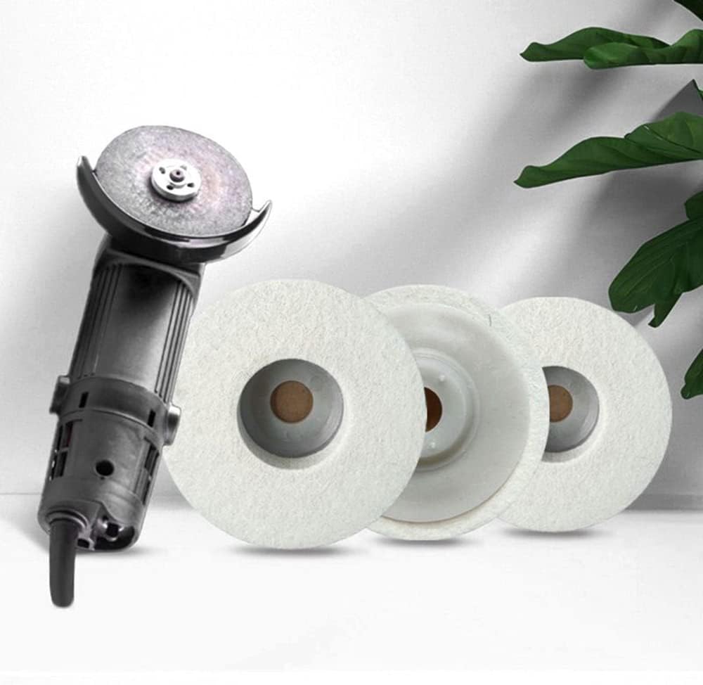 Polishing Pad | Wool Felt Buffing Wheel Discs for Angle Grinder