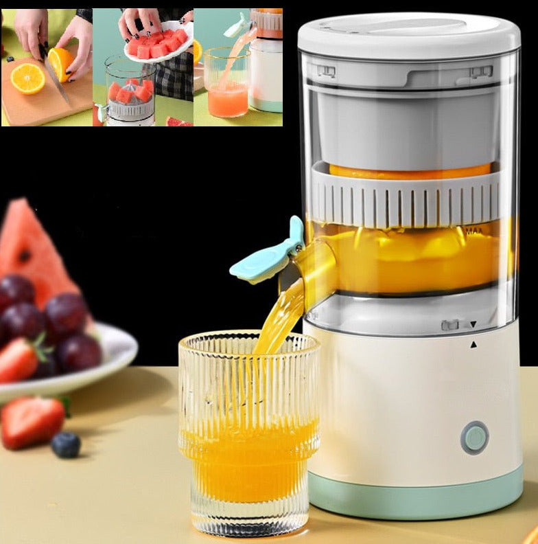 Portable Electric Juicer | Cordless Citrus Press With A Spout