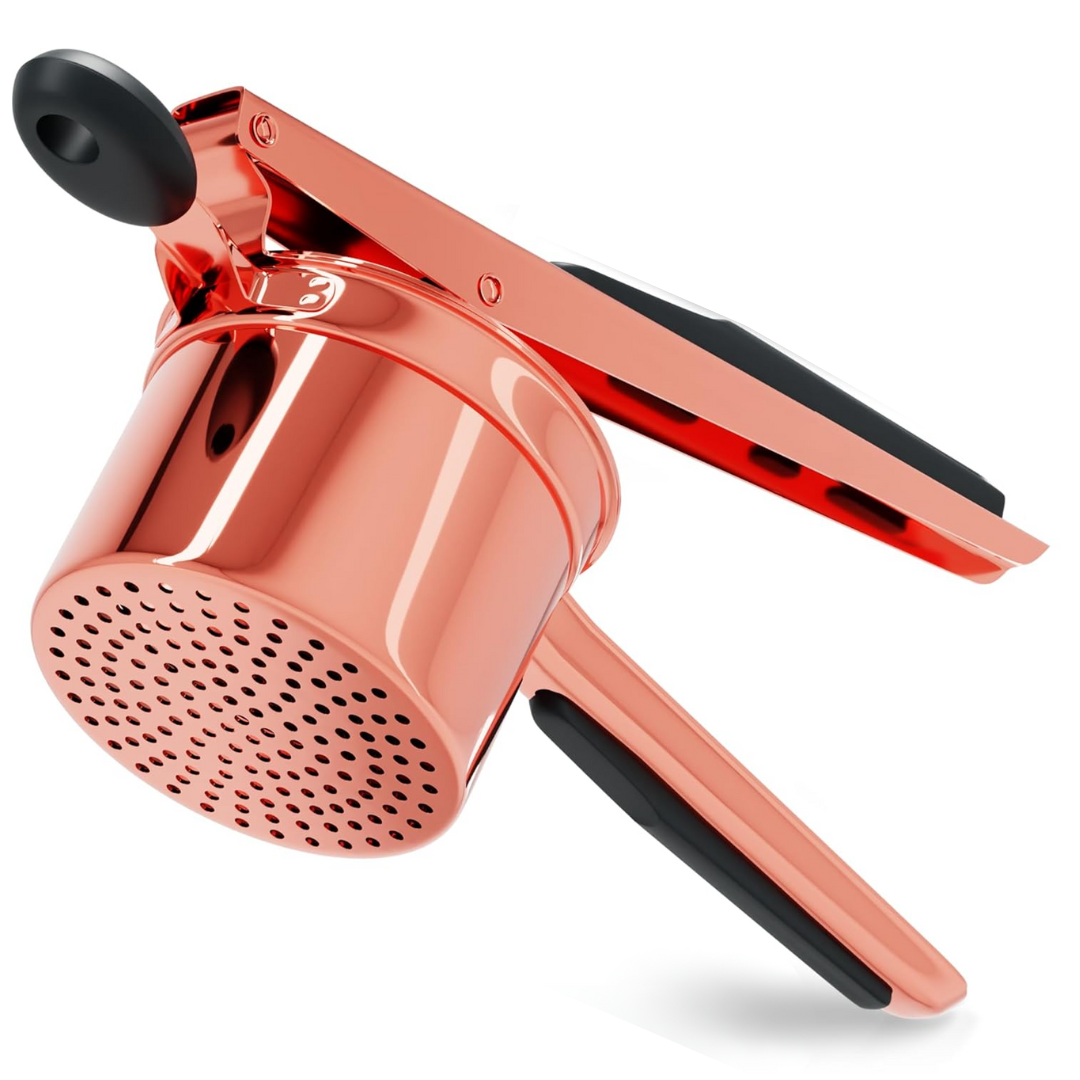 Potato Masher | Hinged Ricer With Perforated Basket