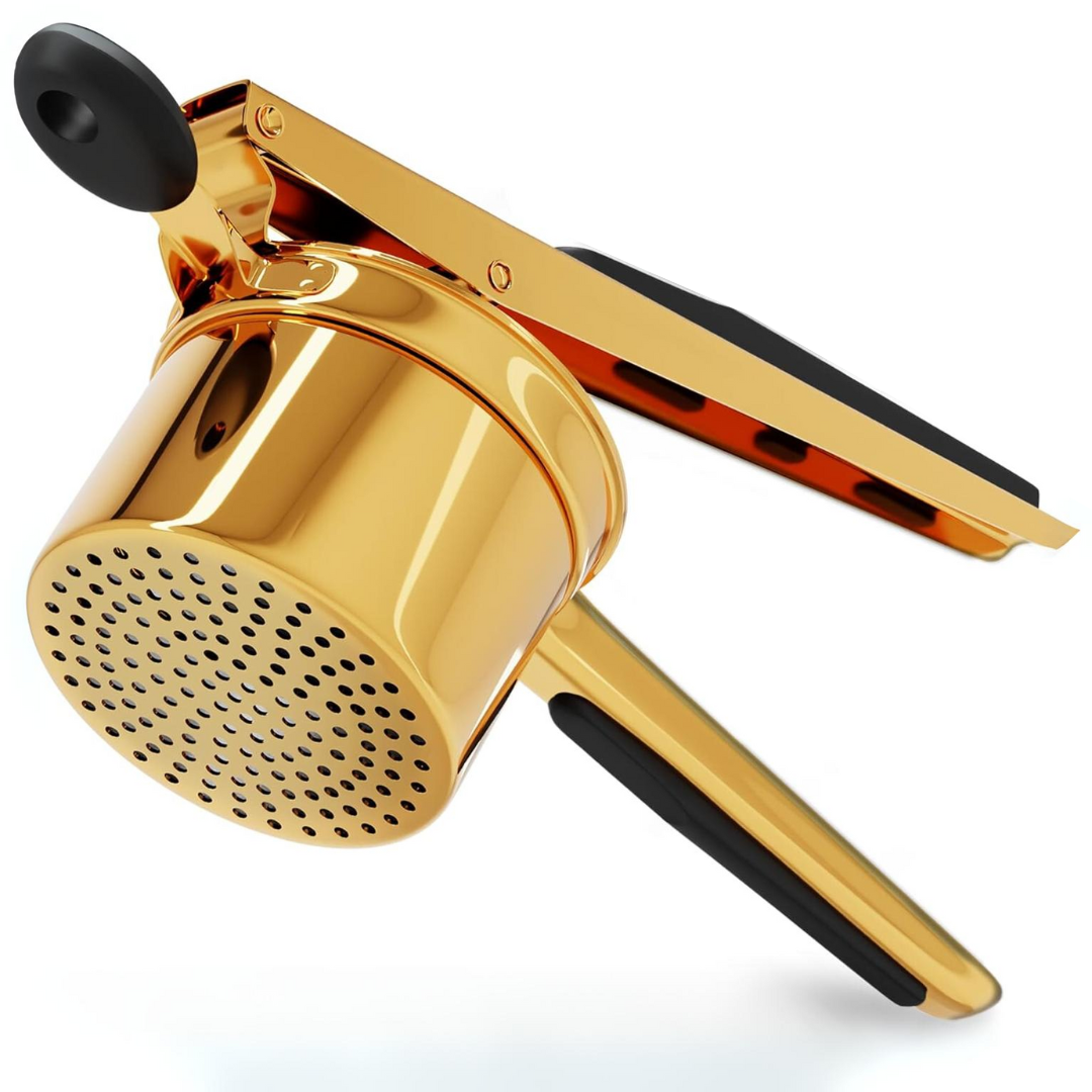 Potato Masher | Hinged Ricer With Perforated Basket