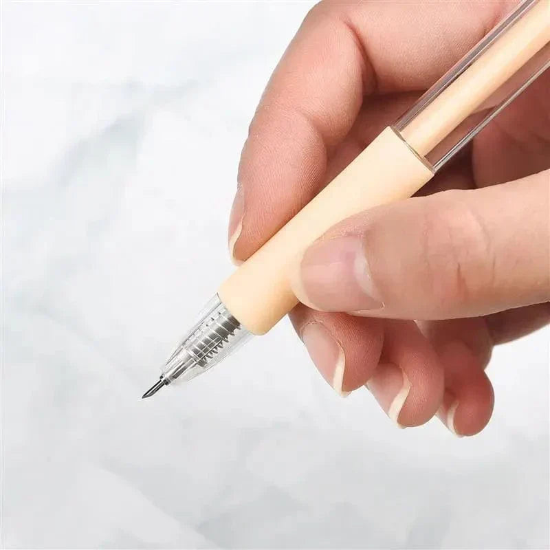 Precision Craft Cutter Steel Blade | Ergonomic Non-Slip Handle | Clean, Detailed Cuts for Scrapbooking, Sewing & Card Making