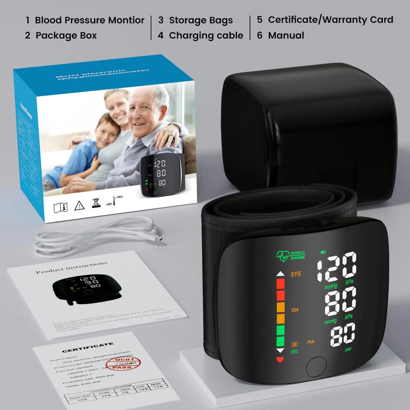 QuickCare Wrist BP Monitor 5