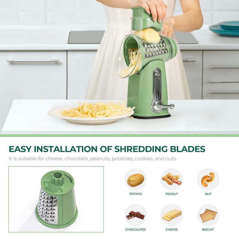 QuickSlice Rotary Kitchen Tool 6